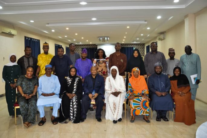 Participants at the Nigeria FP2030 motion tracker accountability template workshop with FMOH, CSOs, Media, and Young People on 10th and 11th sept 2022 at Ajuji Hotel, Abuja, Nigeria.